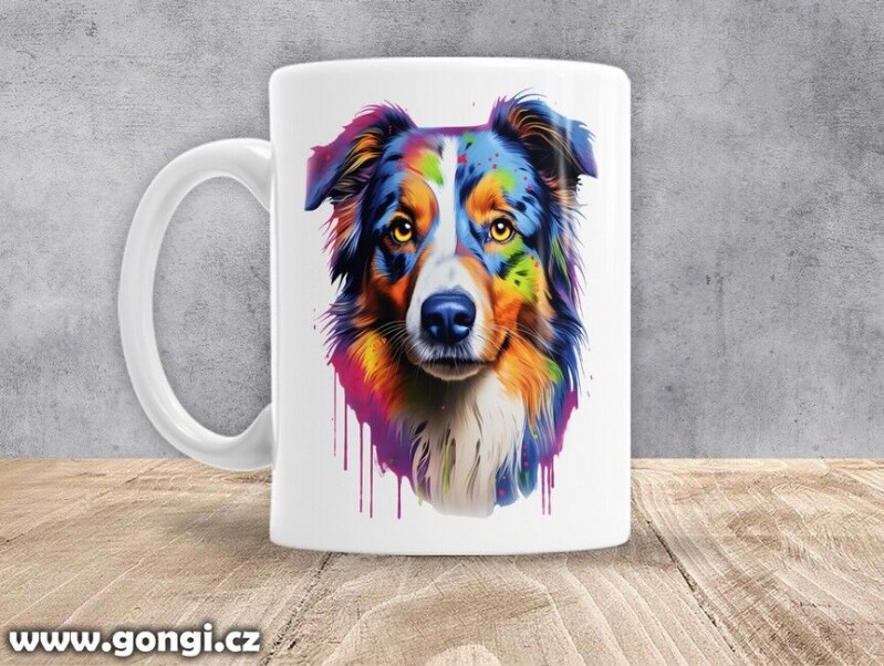 Hrnek - 0257 - Australský ovčák